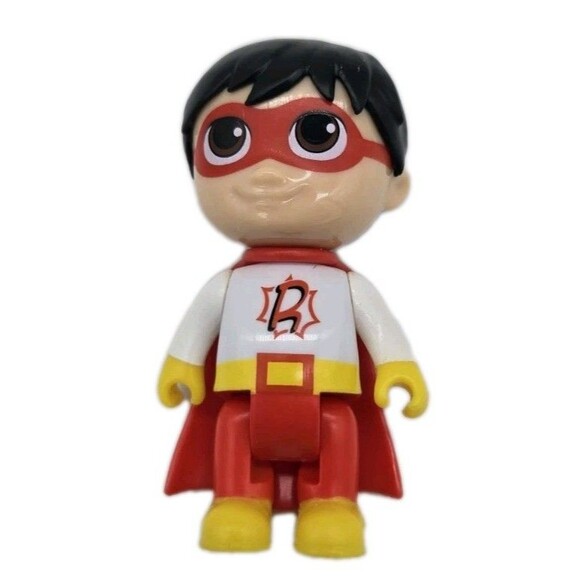 Ryans World Red Titan Hero Action Figure Mega Mystery Toy 3" Tall Bonkers Toy Co - Picture 1 of 7